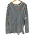 プレイコムデギャルソン PLAY COMME des GARCONS 22AW INVADER STRIPED L/S T-SHIRT ハートロゴ インベーダー ボーダー カットソー メンズ JPN:XXL